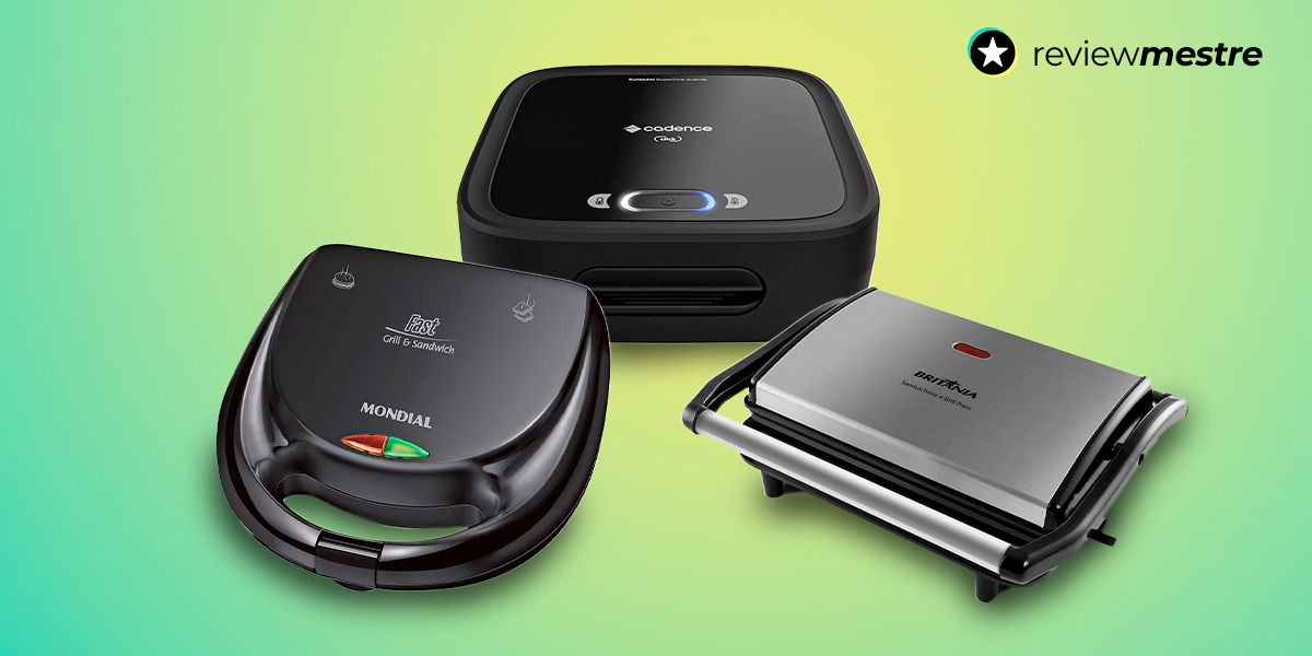 Descubra qual a melhor sanduicheira para facilitar seu dia a dia na cozinha