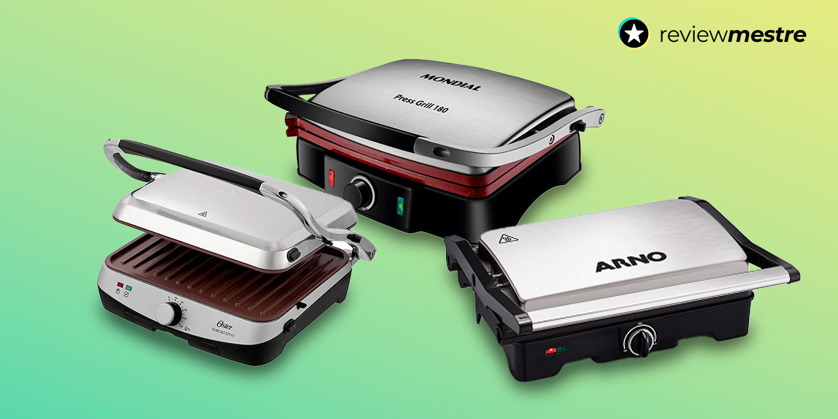 Guia completo para escolher entre os 5 melhores grills elétricos para sua cozinha