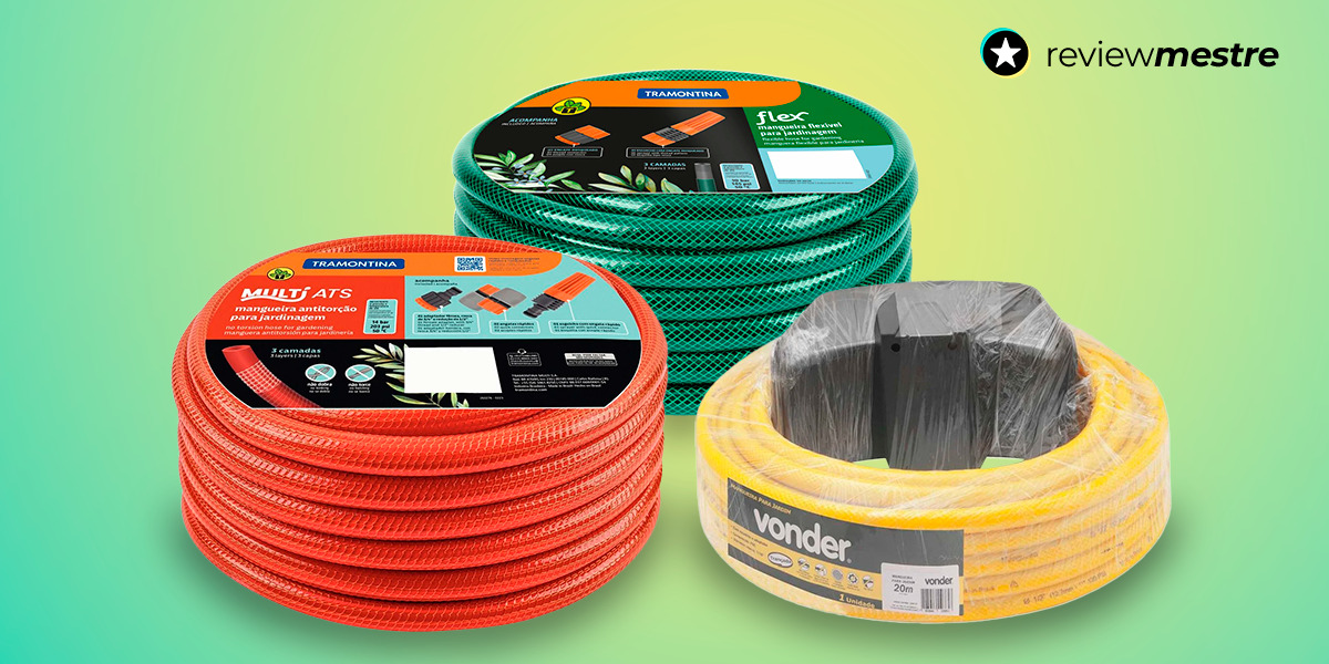 Mangueiras de jardim: as melhores opções para cada tipo de uso em 2024