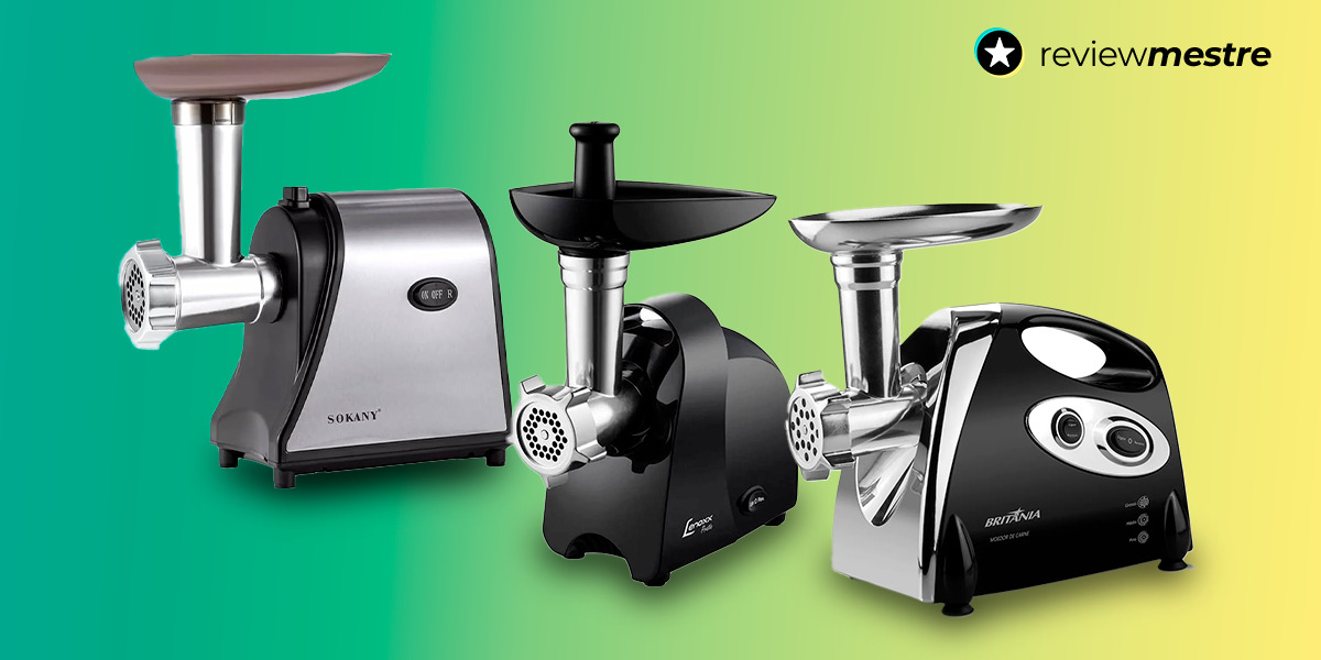 Os melhores moedores de carne – Guia de compra para 2024