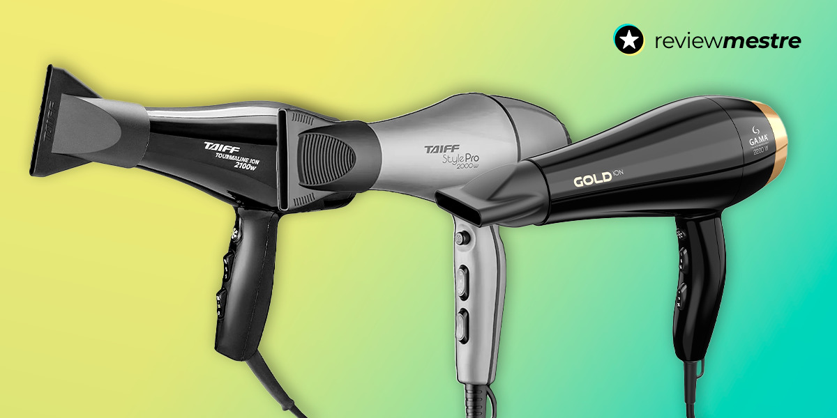 Secadores de cabelo: as 5 opções mais recomendados por profissionais