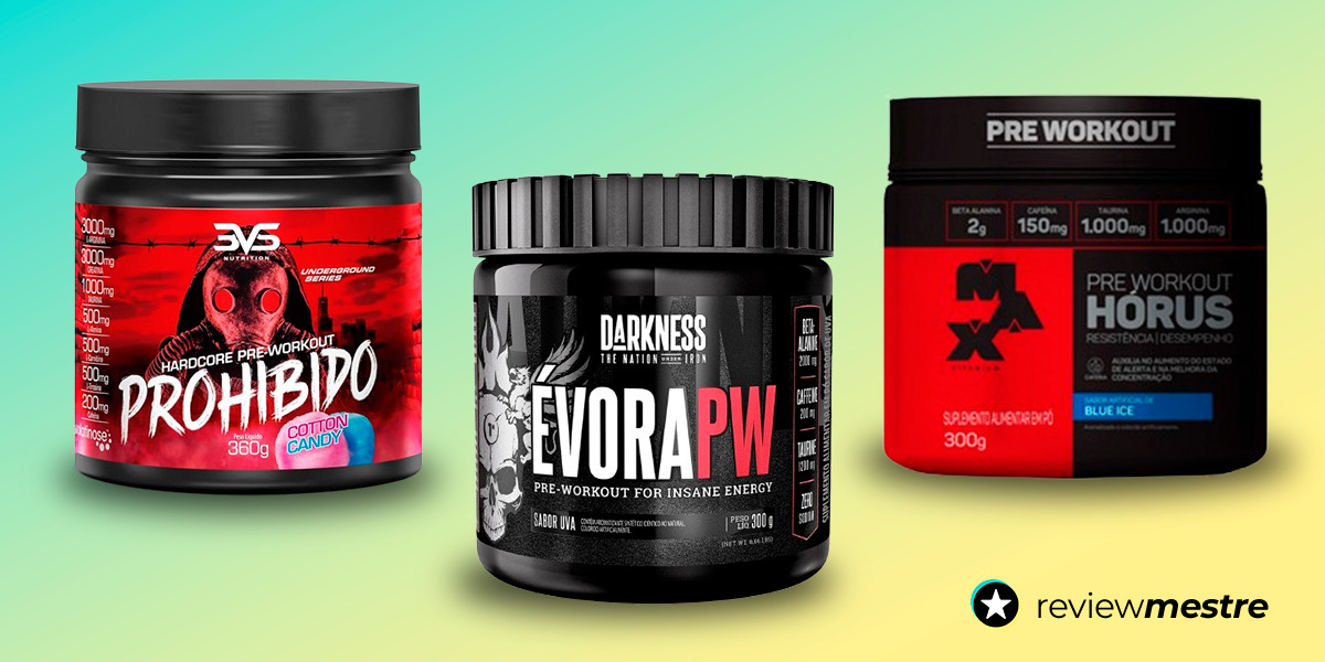 8 melhores pré-treinos para potencializar seu desempenho em 2024
