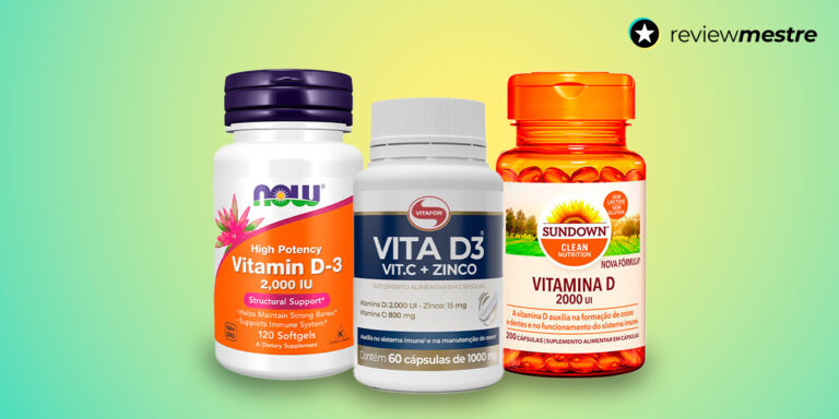 As 6 melhores vitaminas D3 do mercado: avaliações e comparações