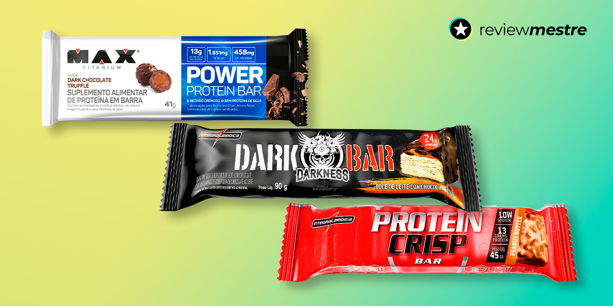 As melhores barras de proteínas para potencializar seus resultados em 2024