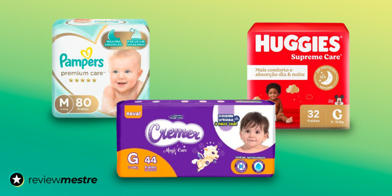 As melhores fraldas de 2024 Conforto e proteção para o seu bebê