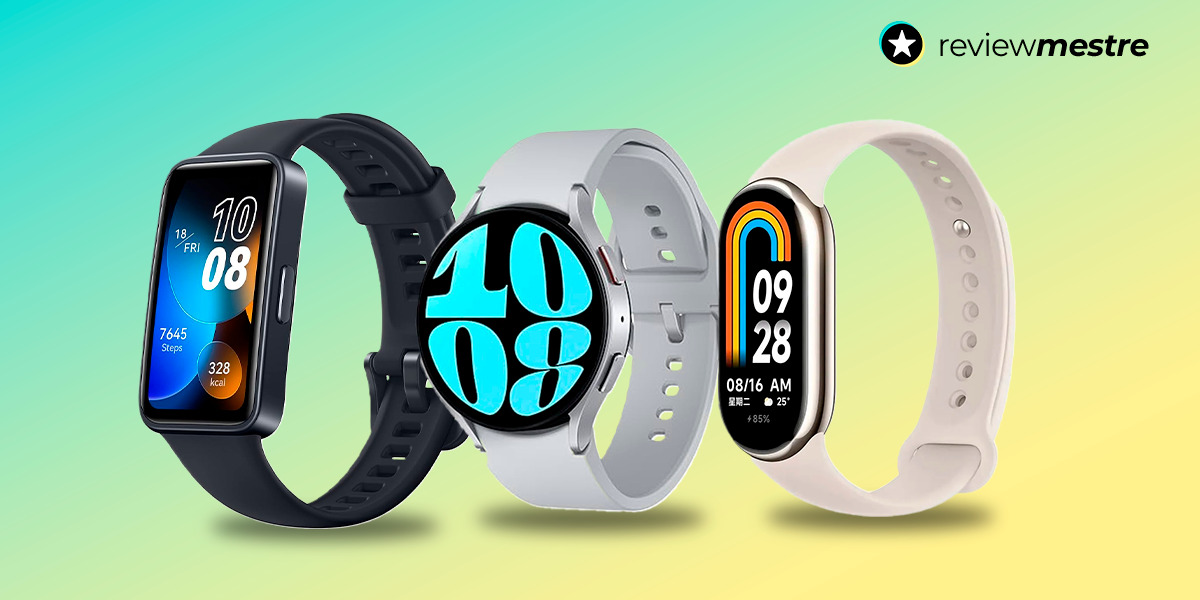 As melhores pulseiras inteligentes para monitorar sua saúde e estilo de vida