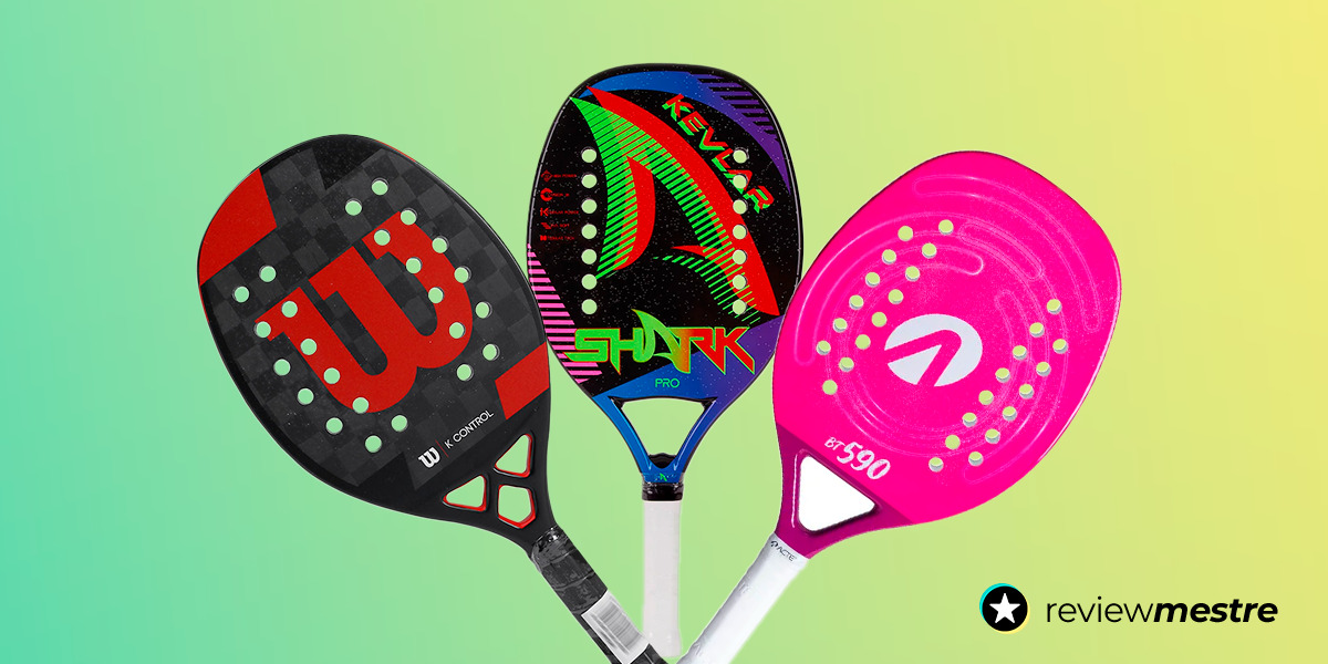 As melhores raquetes de beach tênis de 2024