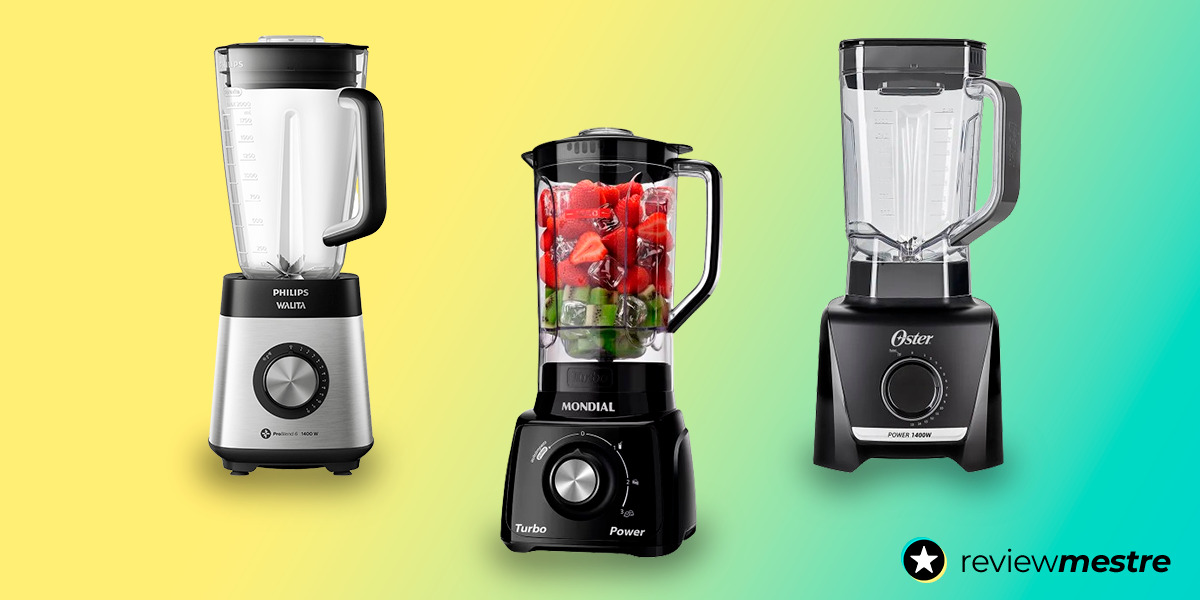 Guia completo com os 08 melhores liquidificadores em 2024