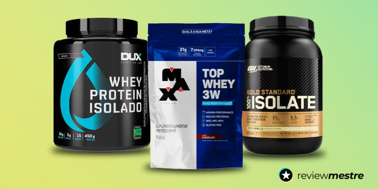 Whey Protein Isolado os mais recomendados em 2024